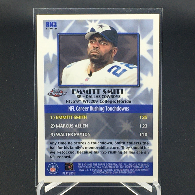 1999 TOPPS CHROME - RECORD NUMBERS - E. SMITH -