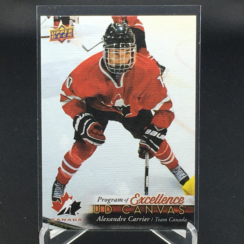 2017 UPPER DECK SERIES TWO - UD CANVAS - PROGRAM OF EXCELLENCE - A. CARRIER -