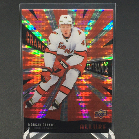 2020 UPPER DECK ALLURE - RED - GRAND ENTRANCE - M. GEEKIE - #GE-6