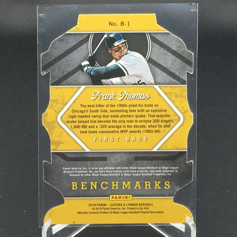 2019 PANINI LEATHER AND LUMBER - BENCHMARKS - F. THOMAS -