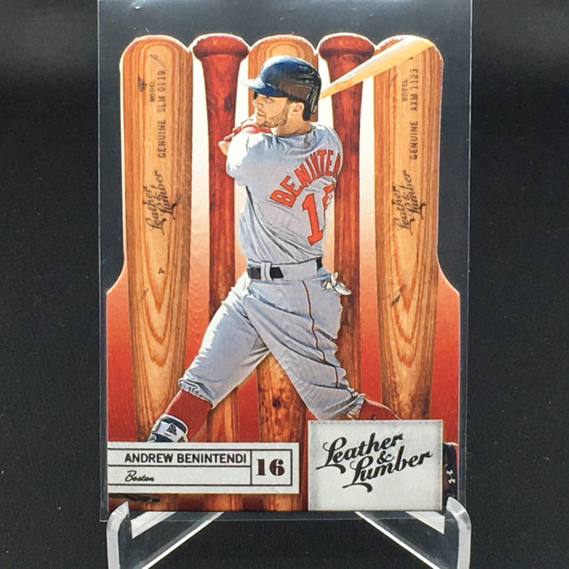 2019 PANINI LEATHER AND LUMBER - A. BENINTENDI -