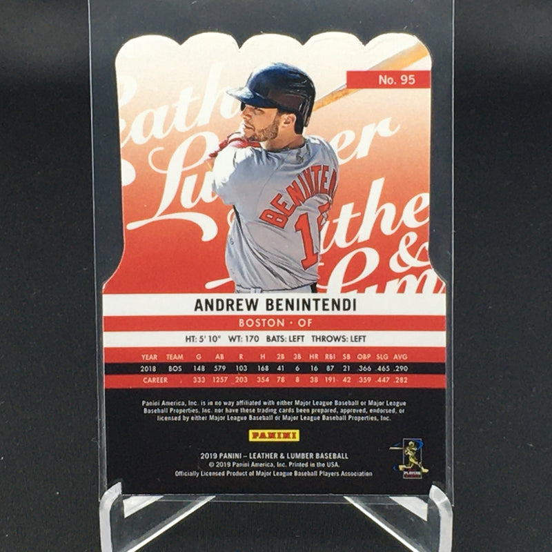 2019 PANINI LEATHER AND LUMBER - A. BENINTENDI -