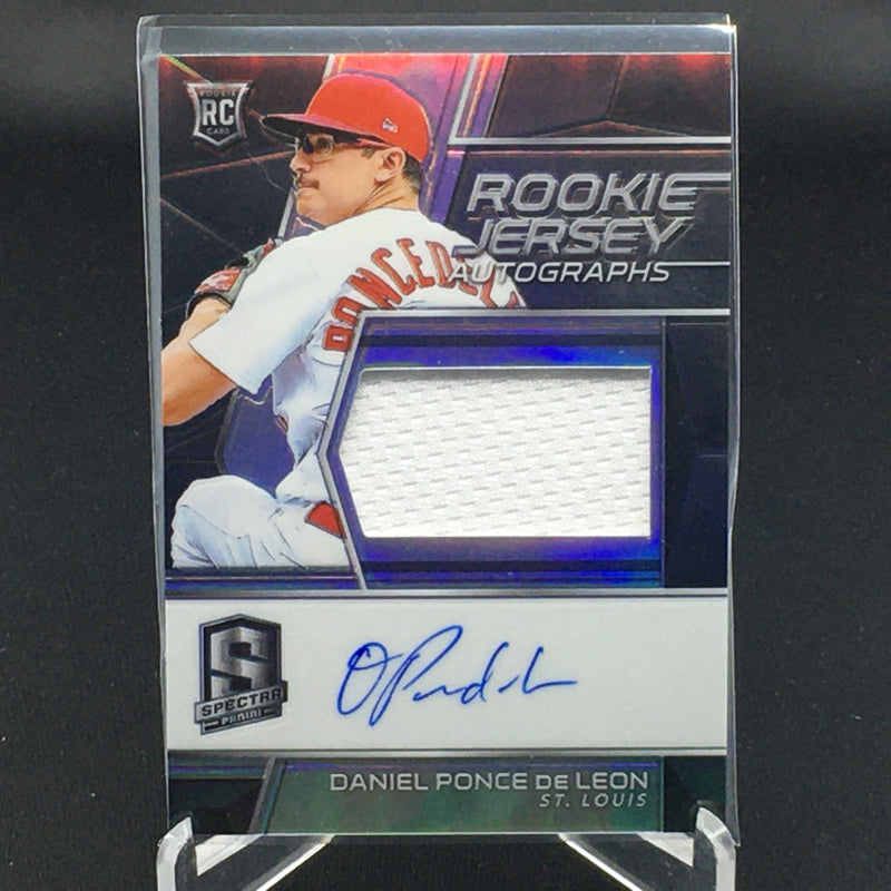 2019 PANINI SPECTRA - D. LEON - #113 - #'D/199 - AUTOGRAPH - JERSEY - PRIZM - RC