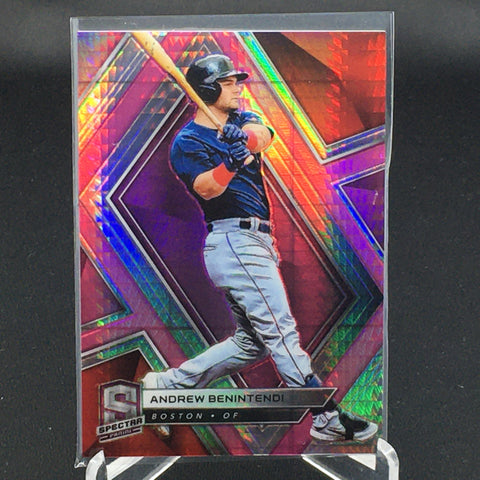 2019 PANINI SPECTRA - A. BENINTENDI - #32 - #'D/75 - PRIZM