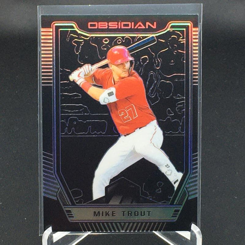 2019 PANINI OBSIDIAN - M. TROUT -