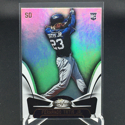 2019 PANINI CERTIFIED - F. TATIS JR. - #22 - REFRACTOR - RC