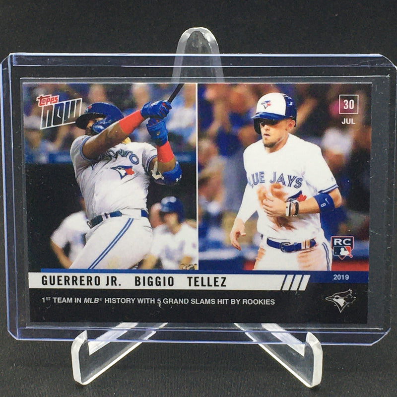 2019 TOPPS NOW - V. GUERRERO JR./ C. BIGGIO/ R. TELLEZ -
