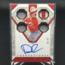 2019 PANINI CORNERSTONES - D. FLETCHER - #6 - #'D/99 - AUTOGRAPH - QUAD JERSEY - RC