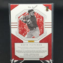 2019 PANINI CORNERSTONES - D. FLETCHER - #6 - #'D/99 - AUTOGRAPH - QUAD JERSEY - RC