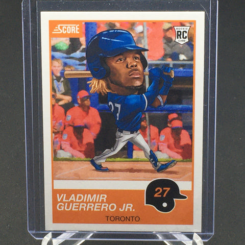 2019 PANINI SCORE - V. GUERRERO JR. - #9 - RC