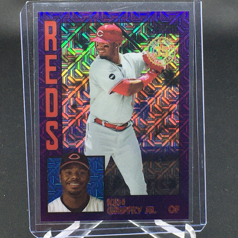 2019 TOPPS - 35TH ANNIVERSARY - K. GRIFFEY - #T84U-14 - #'D/75 - PURPLE REFRACTOR - RC
