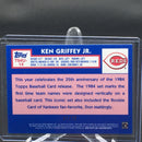 2019 TOPPS - 35TH ANNIVERSARY - K. GRIFFEY - #T84U-14 - #'D/75 - PURPLE REFRACTOR - RC