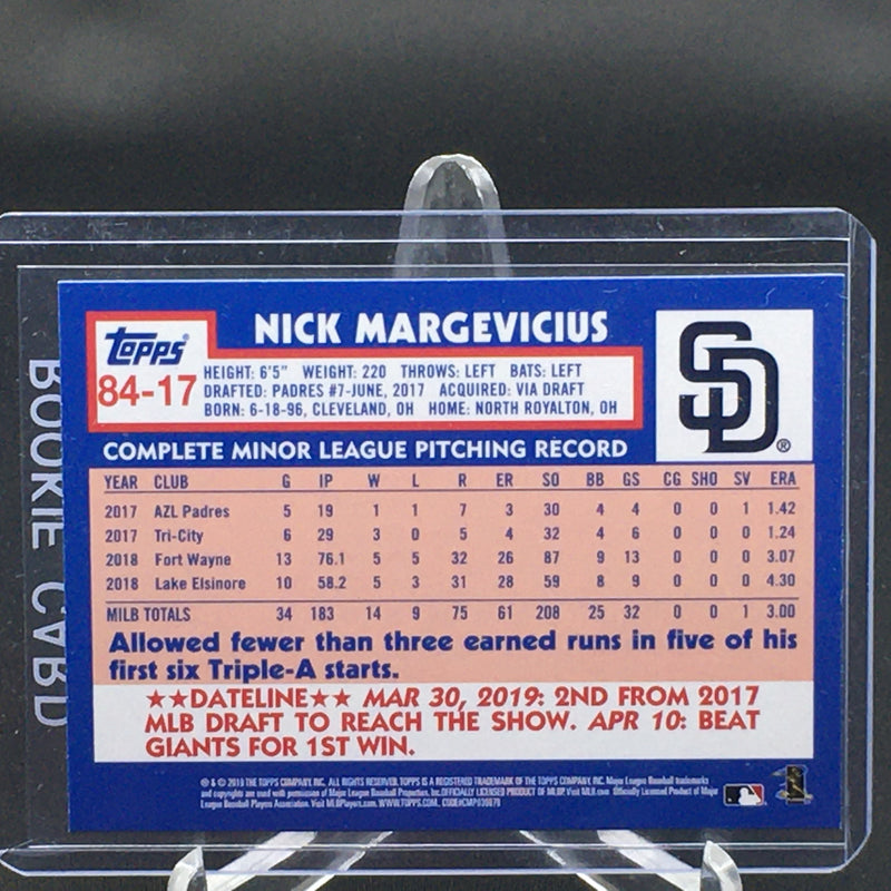 2019 TOPPS - 35TH ANNIVERSARY - N. MARGEVICIUS -