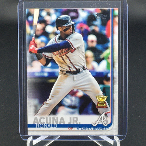 2019 TOPPS SERIES ONE - R. ACUNA JR. - #1