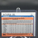 2019 TOPPS SERIES ONE - R. ACUNA JR. -