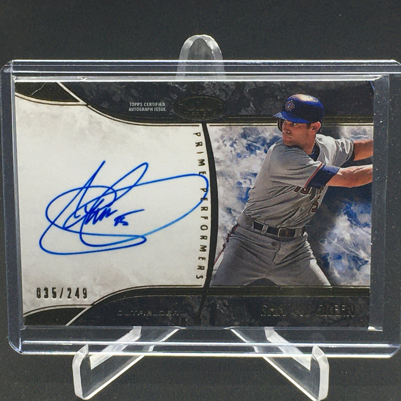 2016 TOPPS TIER ONE - PRIME PERFORMERS - S. GREEN - #PP-SGR - #'D/249 - AUTOGRAPH