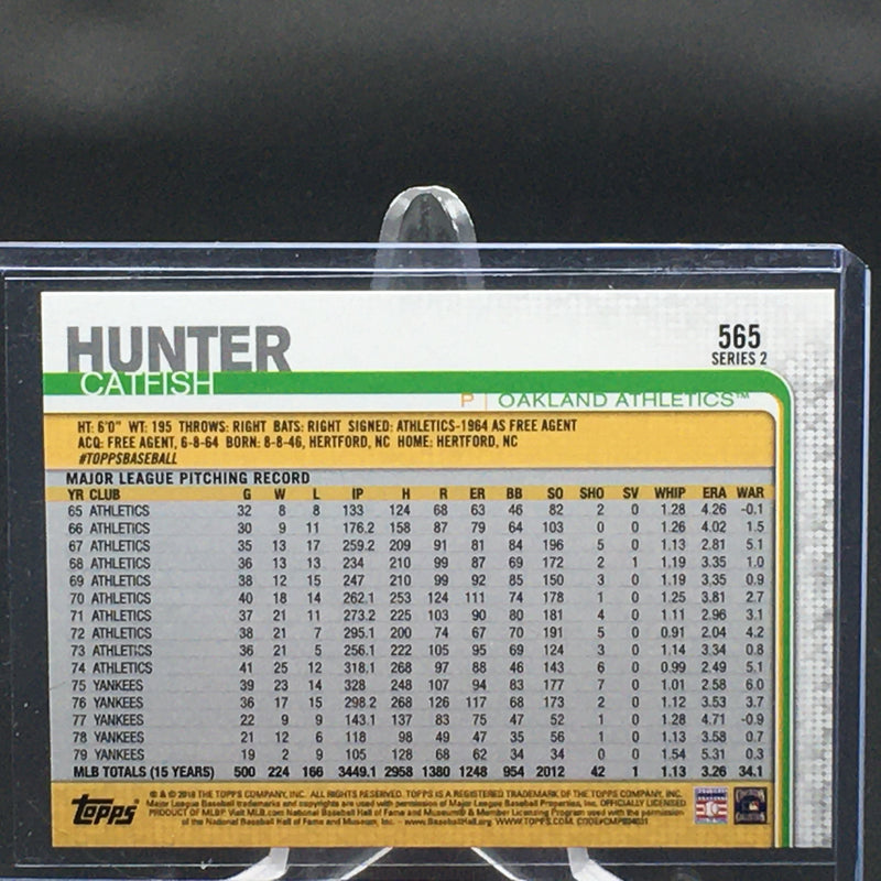 2019 TOPPS SERIES TWO - C. HUNTER -