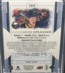 2017 UPPER DECK THE CUP - ROOKIE LAUNDRY TAG - A. NYLANDER - #124 - #'D/8 - RELIC - AUTOGRAPH - RC
