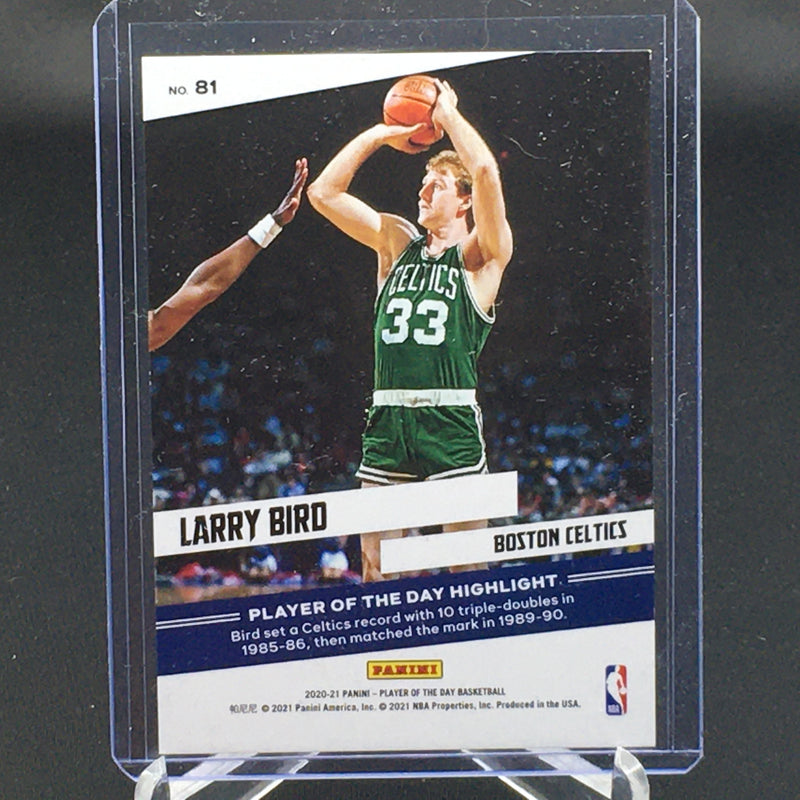 2020 PANINI PLAYER OF THE DAY BASKETBALL - L. BIRD -