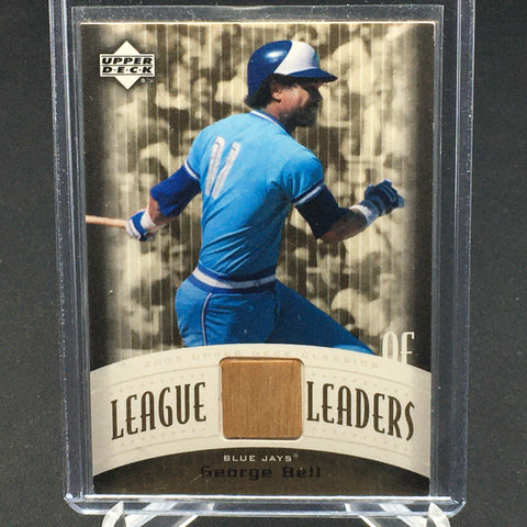 2005 UPPER DECK CLASSICS - LEAGUE LEADERS - G. BELL - #LL-GB - BAT RELIC