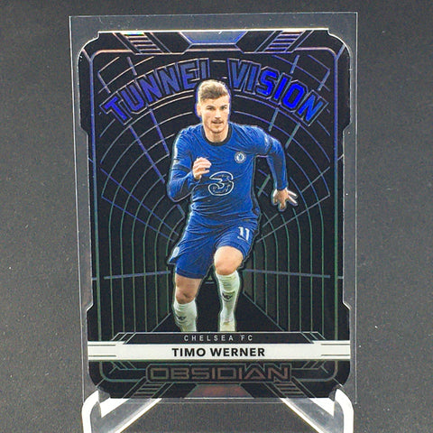 2020 PANINI OBSIDIAN - TUNNEL VISION - T. WERNER - #4 - #'D/99