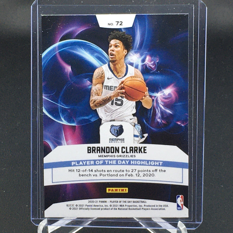 2020 PANINI PLAYER OF THE DAY BASKETBALL - B. CLARKE -