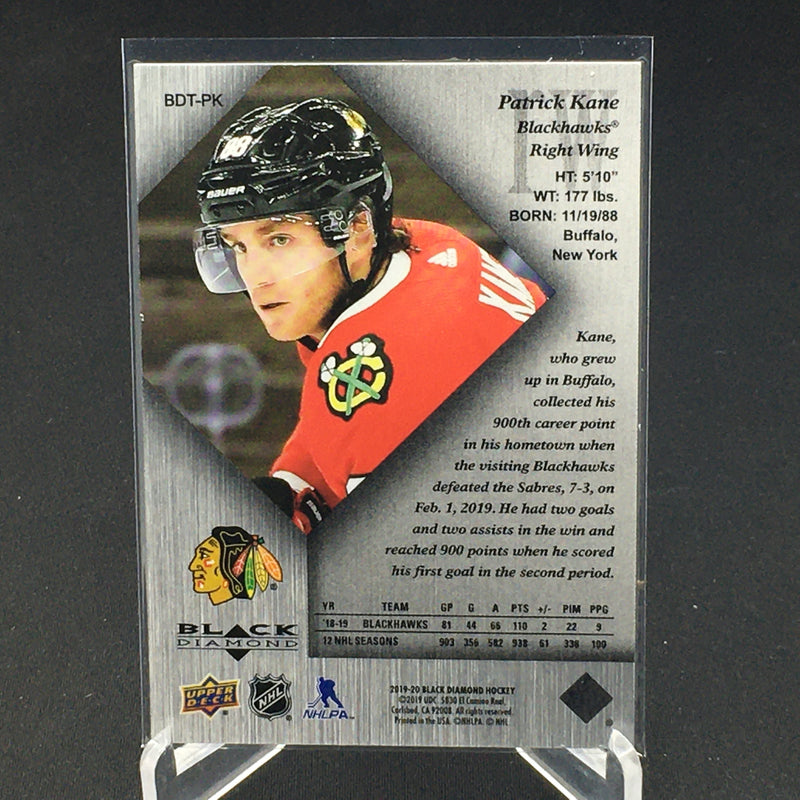 2019 UPPER DECK BLACK DIAMOND - TRIBUTE - P. KANE - #BDT-PK - #'D/99