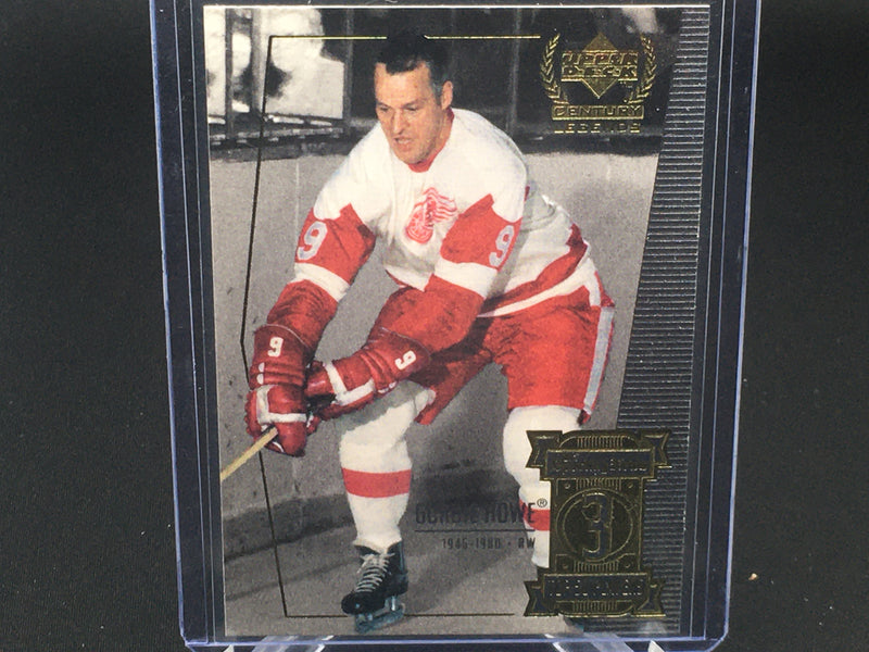 1999 UPPER DECK - CENTURY LEGENDS - G. HOWE -