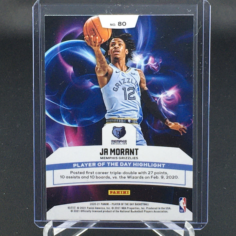 2020 PANINI PLAYER OF THE DAY BASKETBALL - J. MORANT -