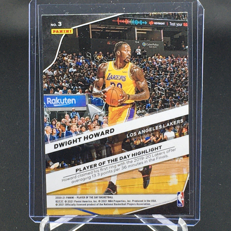 2020 PANINI PLAYER OF THE DAY BASKETBALL - D. HOWARD -