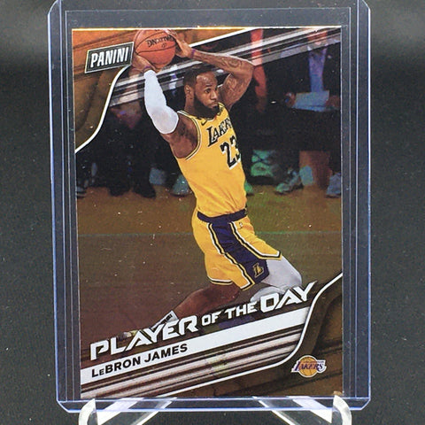 2020 PANINI PLAYER OF THE DAY BASKETBALL - L. JAMES - #1 - FOIL