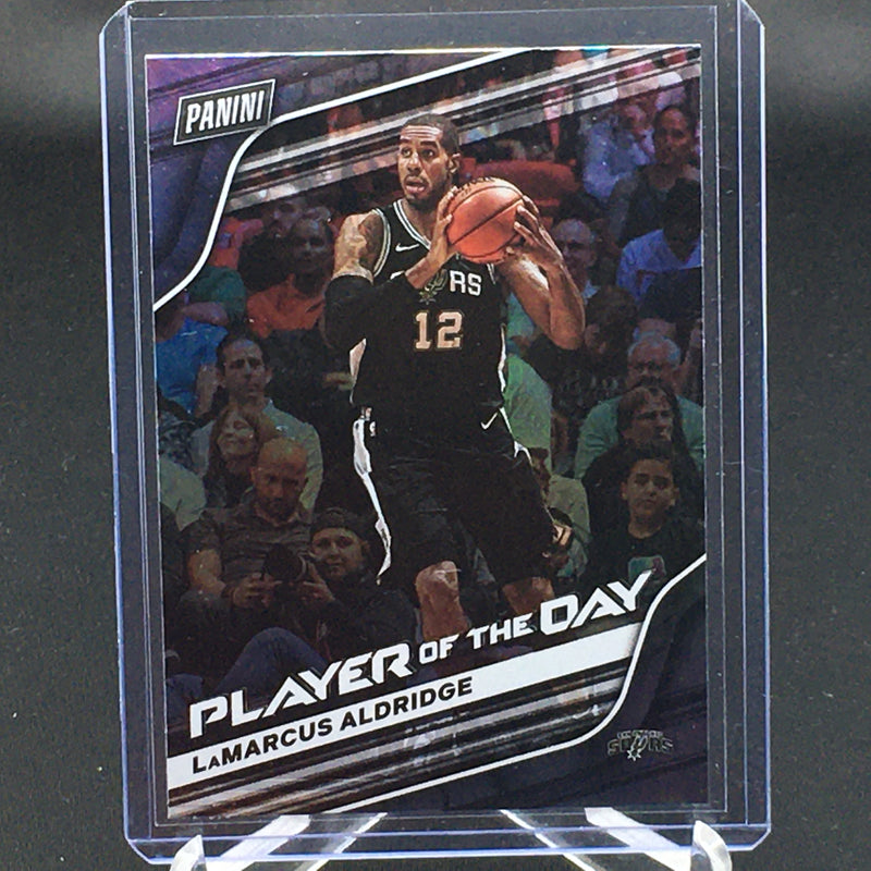 2020 PANINI PLAYER OF THE DAY BASKETBALL - L. ALDRIDGE -