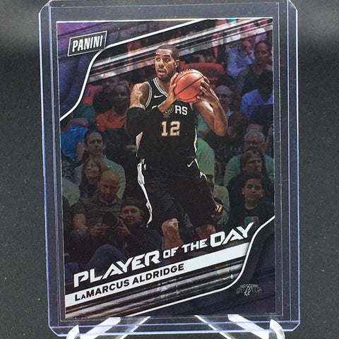 2020 PANINI PLAYER OF THE DAY BASKETBALL - L. ALDRIDGE - #46 - FOIL