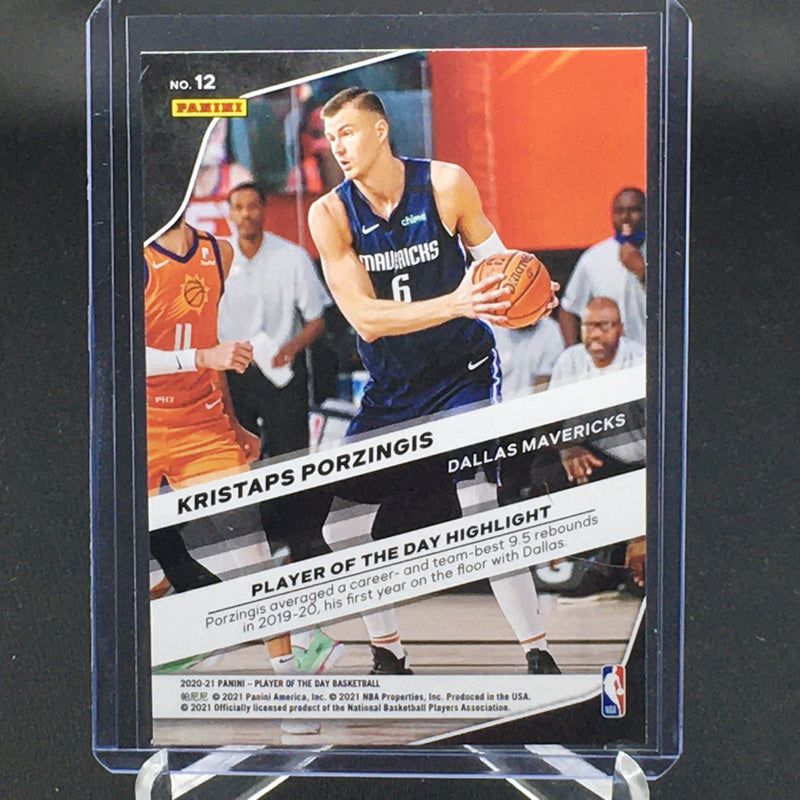 2020 PANINI PLAYER OF THE DAY BASKETBALL - K. PORZINGIS -