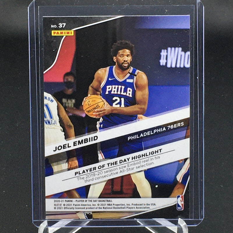 2020 PANINI PLAYER OF THE DAY BASKETBALL - J. EMBIID -