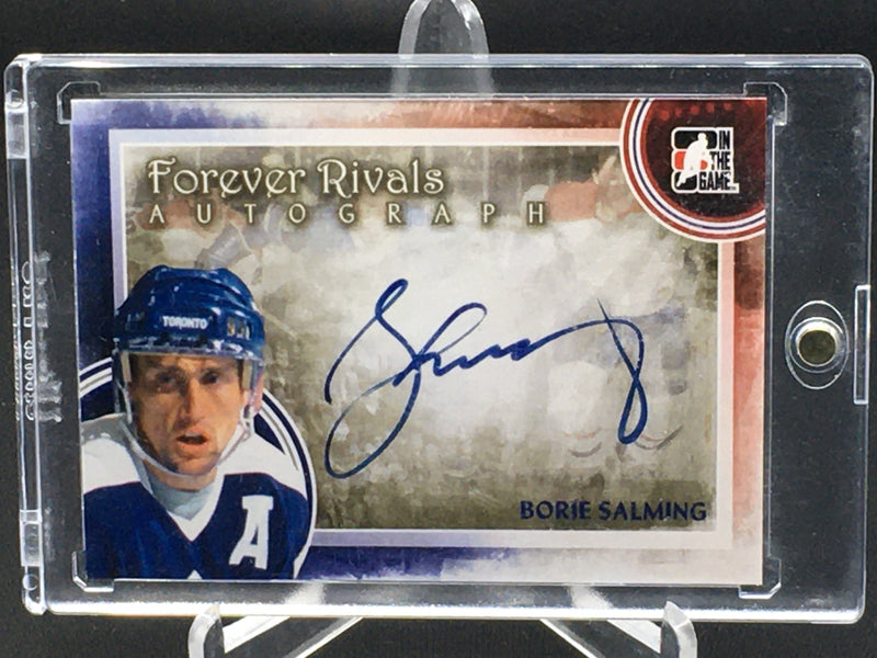 2011 IN THE GAME - FOREVER RIVALS AUTOGRAPH - B. SALMING -