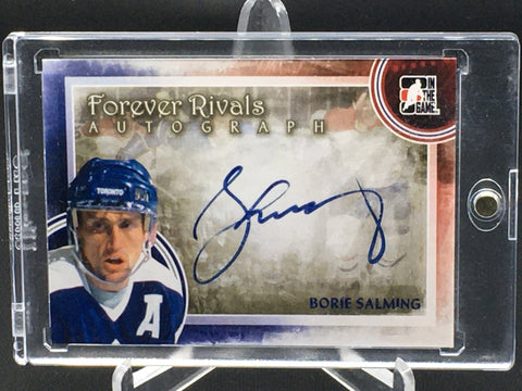 2011 IN THE GAME - FOREVER RIVALS AUTOGRAPH - B. SALMING - #A-BSA - AUTOGRAPH