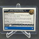 2010 TOPPS BOWMAN CHROME - 1ST BOWMAN CHROME CARD - J. DONALDSON -
