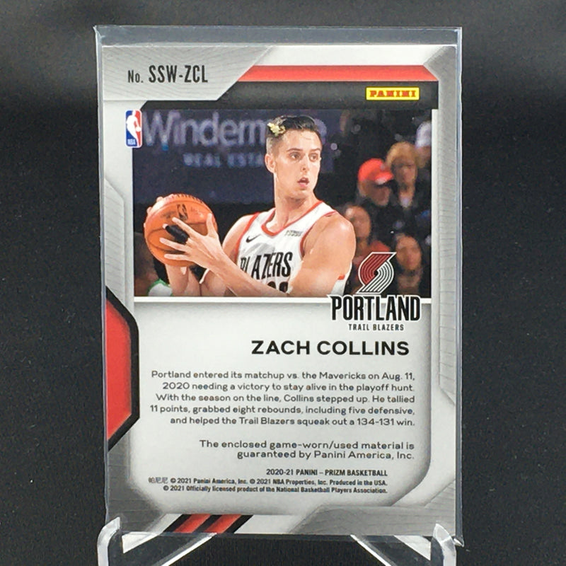 2020 PANINI PRIZM BASKETBALL - SENSATIONAL - Z. COLLINS -