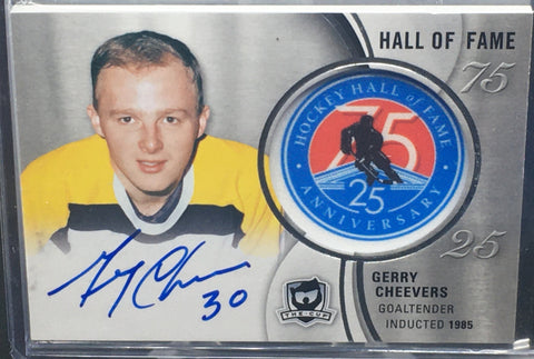 2018 UPPER DECK THE CUP - HALL OF FAME - G. CHEEVERS - #HOF-GC - AUTOGRAPH