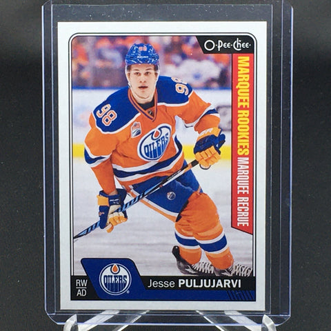 2016 UPPER DECK O-PEE-CHEE - MARQUEE ROOKIES - J. PULJUJARVI - #704 - RC