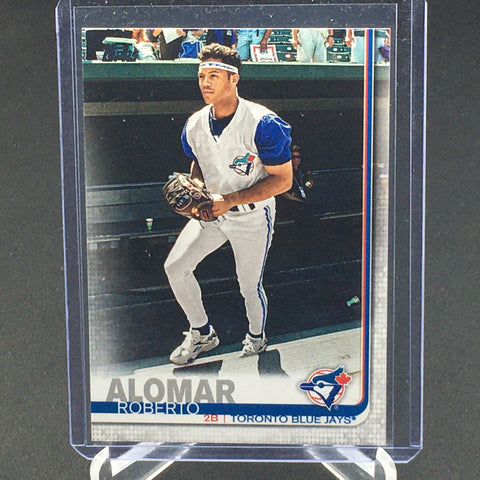 2019 TOPPS SERIES TWO - SP PHOTO VARIATION - R. ALOMAR - #377
