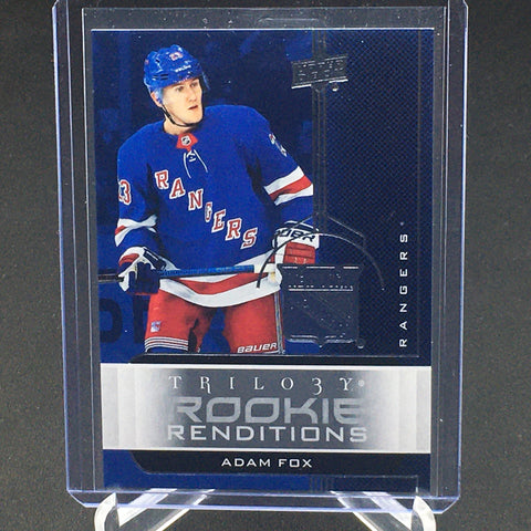 2019 UPPER DECK TRILOGY - ROOKIE RENDITIONS - A. FOX - #RR-41 - RC