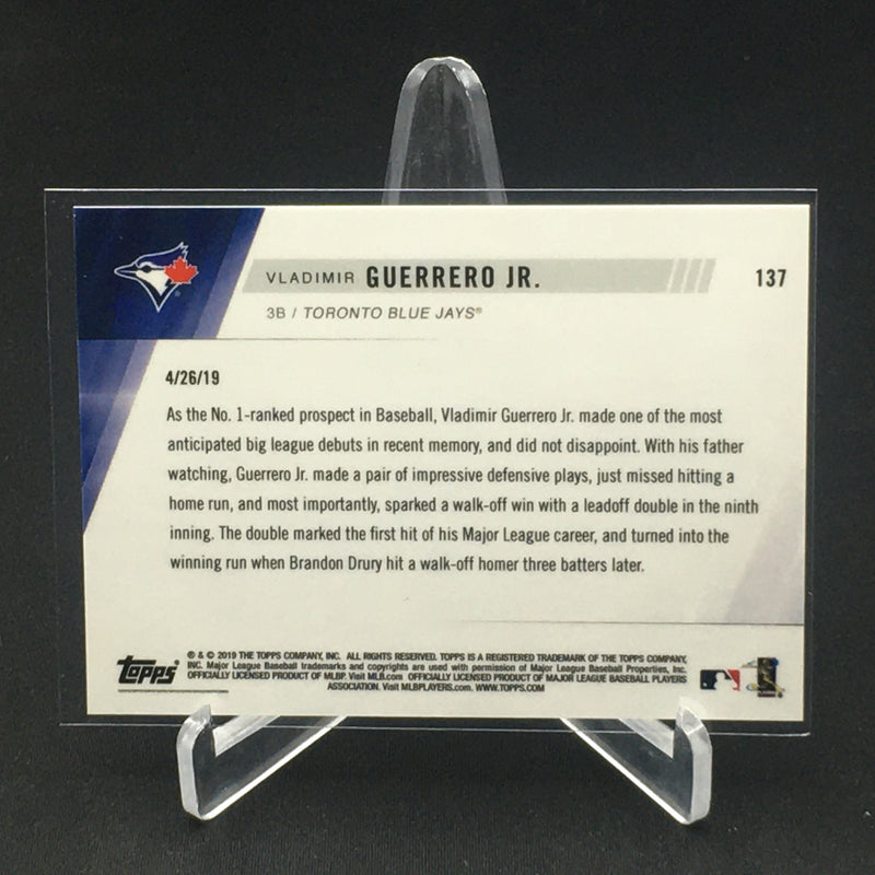 2019 TOPPS NOW - V. GUERRERO JR. -
