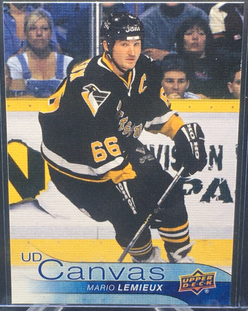 2016 UPPER DECK SERIES TWO - UD CANVAS - M. LEMIEUX -