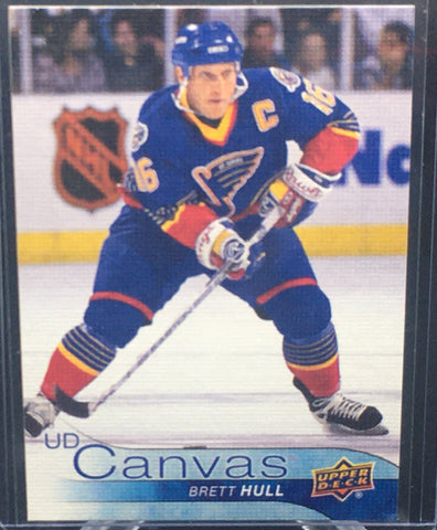 2016 UPPER DECK SERIES TWO - UD CANVAS - RETIRED - B. HULL - #C245