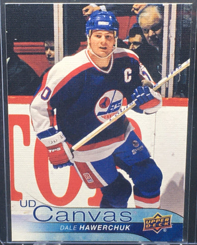 2016 UPPER DECK SERIES TWO - UD CANVAS - RETIRED - D. HAWERCHUK - #C244