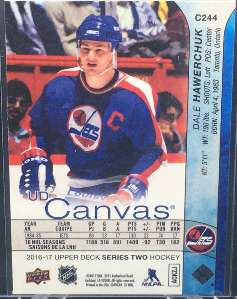 2016 UPPER DECK SERIES TWO - UD CANVAS - D. HAWERCHUK -