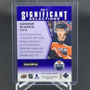 2018 UPPER DECK SYNERGY - PURPLE - SIGNIFICANT SELECTIONS - C. MCDAVID - #SS-1 - #'D/25