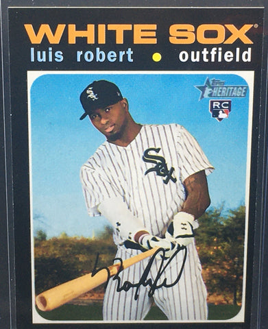 2020 TOPPS HERITAGE - L. ROBERT - #512 - RC